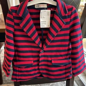 NWT H&M picture day dress Jacket for baby girl , blazer,top, jacket